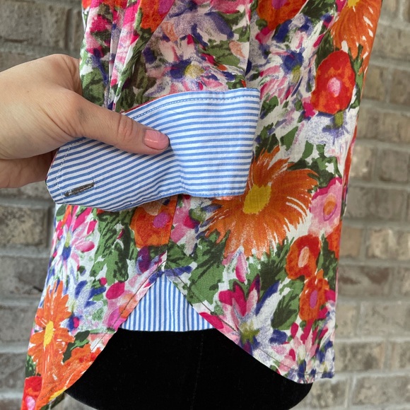 HD aim Paris Designer Floral Blouse - Picture 4 of 8